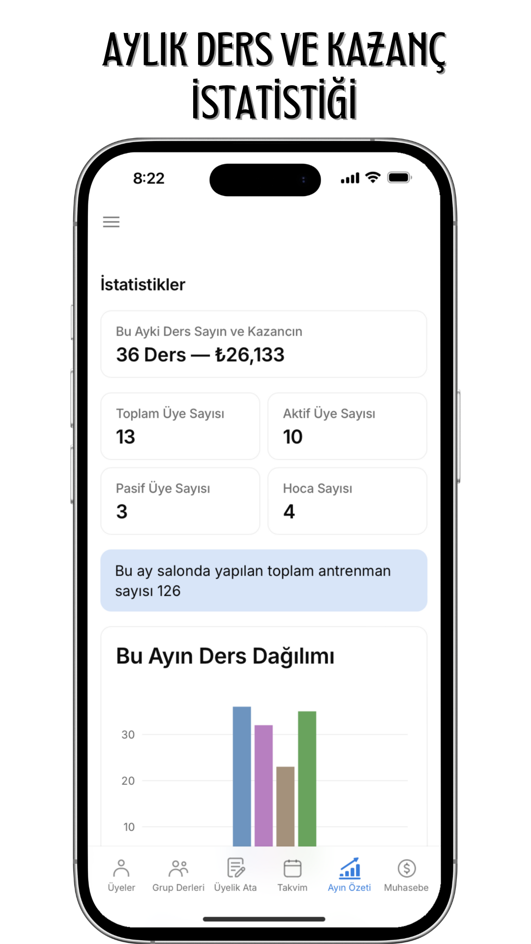 AYLIK KAZANC VE İSTATİSTİK