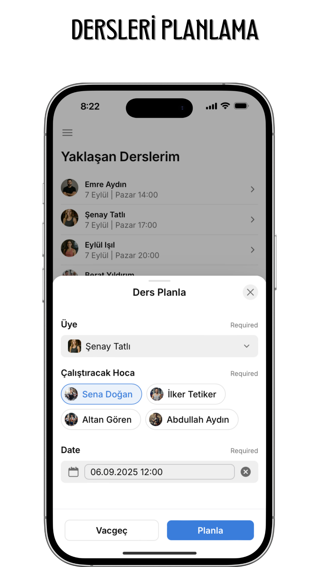 DERS PLANLAMA